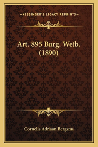 Art. 895 Burg. Wetb. (1890)