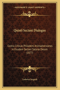 Quinti Sectani Dialogus