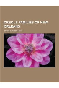 Creole Families of New Orleans