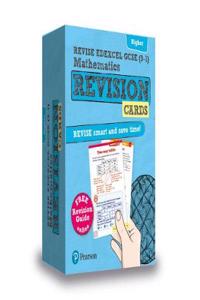 Pearson REVISE Edexcel GCSE Maths Higher Revision Cards (with free online Revision Guide) - 2023 and 2024 exams