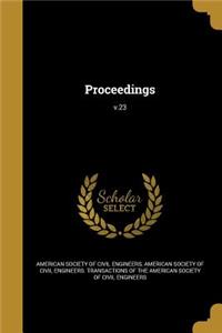 Proceedings; V.23