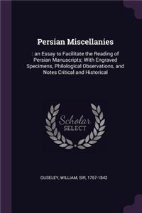Persian Miscellanies