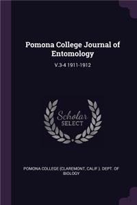 Pomona College Journal of Entomology