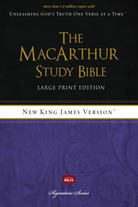 MacArthur Study Bible-NKJV-Large Print