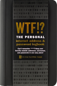 Wtf? the Personal Internet Address & Password Organizer