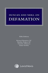 Duncan and Neill on Defamation