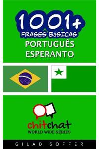 1001+ Frases Basicas Portugues - Esperanto
