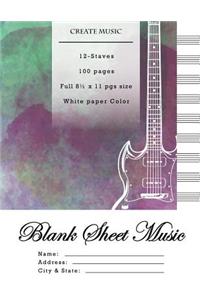 Blank Sheet Music