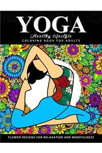 Yoga Coloring Book for Adults
