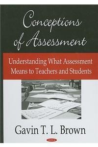 Conceptions of Assessment