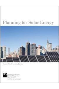 Planning for Solar Energy