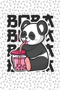 Kawaii Bubble Tea Panda Boba
