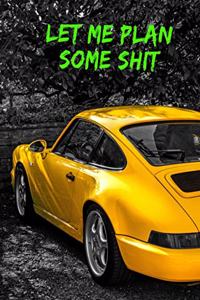 Porsche Carrera Undated Daily Planner for Men