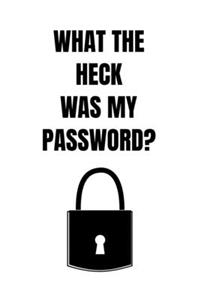 What The Heck Was My Password?