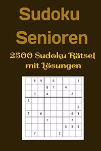 Sudoku Senioren 2500 Sudoku Rätsel mit Lösungen