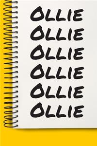 Name Ollie A beautiful personalized