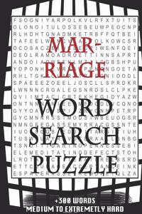 MARRIAGE WORD SEARCH PUZZLE +300 WORDS Medium To Extremetrly Hard