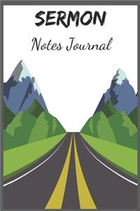 Sermon Notes Journal: Take Notes, Write Down Prayer Requests & More