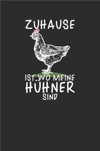 zuhause ist wo meine hühner sind