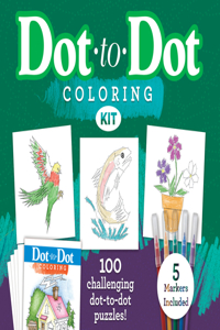 Dot to Dot Coloring Kit