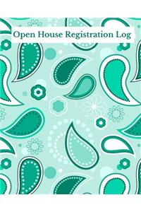 Open House Registration Log