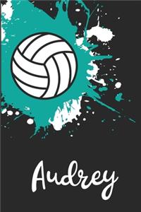 Audrey Volleyball Notebook