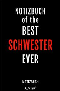 Notizbuch für Schwestern / Schwester