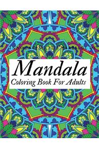 Mandala coloring book for adults