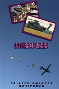 Unteroffizier Fallschirmjäger Notizbuch