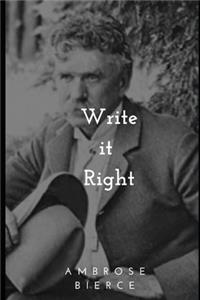 Write it Right