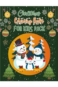 Christmas Coloring Books For Kids Pack