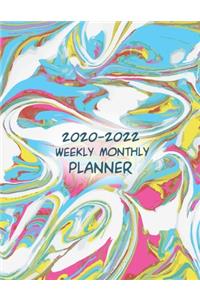 2020-2022 Weekly Monthly Planner