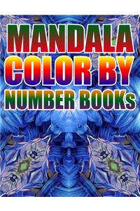 Mandala Color by Number Books