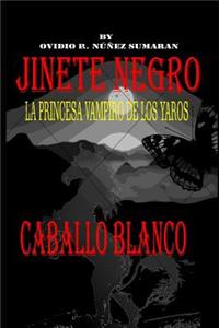 Caballo Blanco Jinete Negro