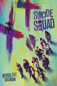 Suicide Squad Official 2017 Square Calendar