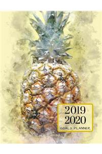2019 2020 Pineapple Fruit 15 Months Daily Planner