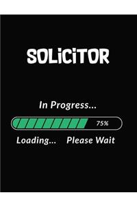 Solicitor in Progress Loading Please Wait