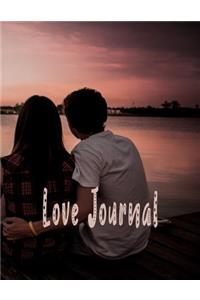 Love Journal: Large Journalling Notebook to Capture Those Special Moments - Sunset Romance