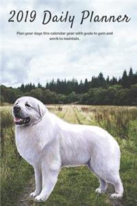 2019 Daily Planner Plan Your Days This Calendar Year with Goals to Gain and Work to Maintain.