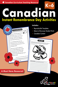 Canadian Remembrance Day Activities Grades K-6