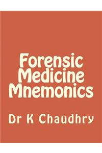 Forensic Medicine Mnemonics