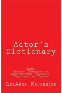 Actor's Dictionary