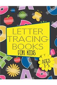 Letter Tracing Books For Kids Ages 3-5