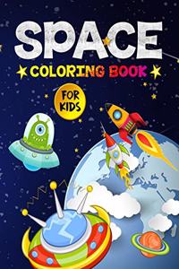 Space Coloring Book for Kids