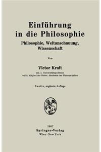 Einführung in Die Philosophie