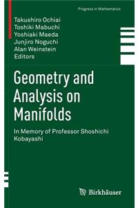 Geometry and Analysis on Manifolds