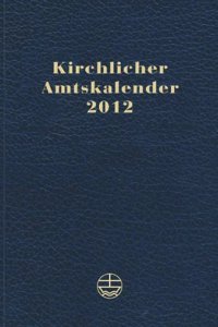 Kirchlicher Amtskalender 2012 - Blau
