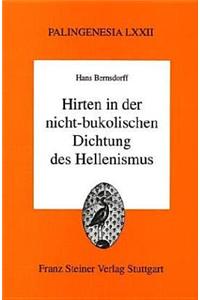 Hirten in Der Nicht-Bukolischen Dichtung Des Hellenismus