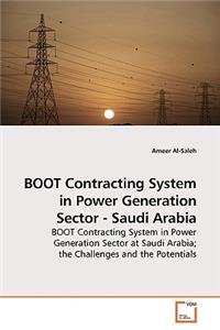 BOOT Contracting System in Power Generation Sector - Saudi Arabia