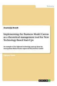Implementing the Business Model Canvas as a Theoretical Management Tool for New Technology-Based Start-Ups